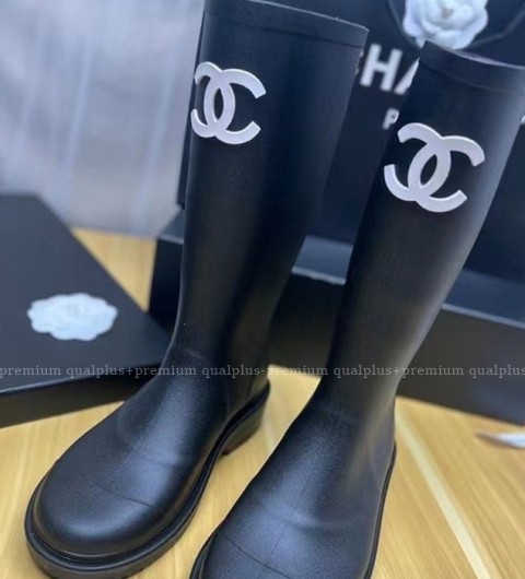 [국내배송] 샤* 레인부츠 블랙 여성용