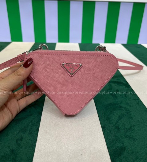 프라다 1NR015 트라이앵글 사피아노 미니 파우치백