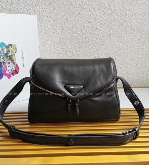 프라다 1BC165 패디드 나파 시뇨 숄더백