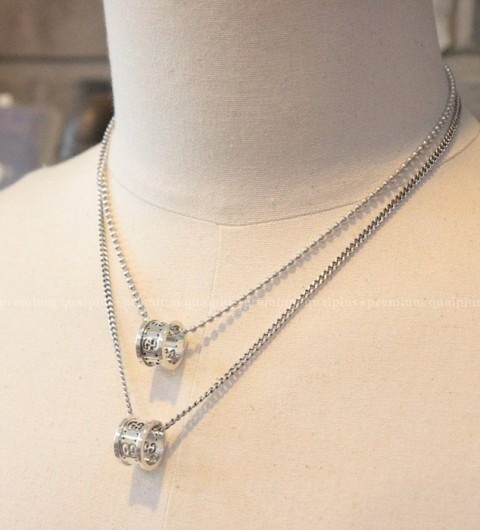 [국내배송] 구* GG링팬던트 볼체인 넥클레스 여성용