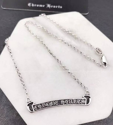 [국내배송] 크*하츠 20fw 925 실버 CH로고 목걸이