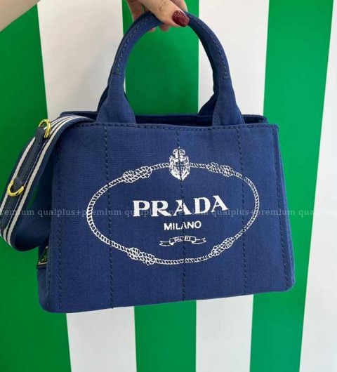 프라다 1BG439 앨러배스터 로고 카나파 토트백