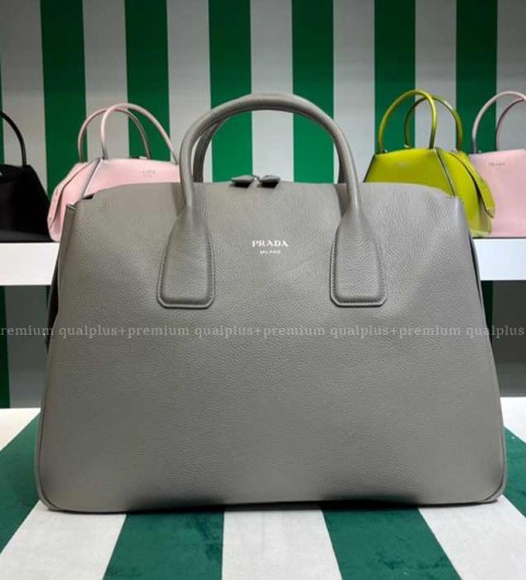 프라다 2VC035 로고 플라크 위크앤드 토트 트래블백