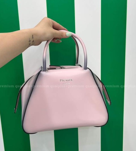 프라다 1BA366 브러쉬드 슈퍼노바 핸드백 스몰