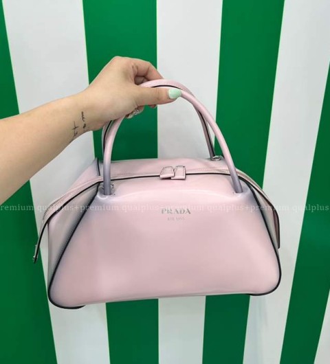 프라다 1BA365 브러쉬드 슈퍼노바 핸드백 미듐