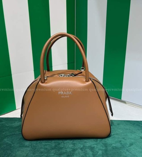 프라다 1BA366 브러쉬드 슈퍼노바 핸드백 스몰