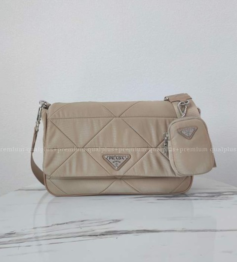 프라다 1BD291 시스템 패치워크 숄더백