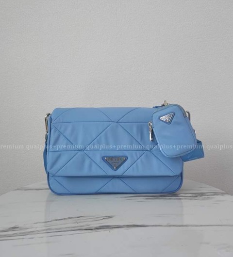 프라다 1BD291 시스템 패치워크 숄더백