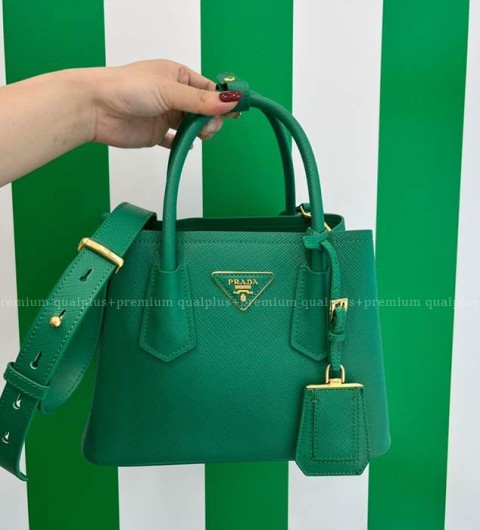 프라다 1BG443 더블 두블레 사피아노 토트백 미니
