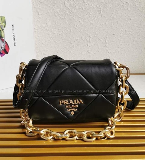 프라다 1BD292 시스템 나파 패치워크 숄더백 스몰