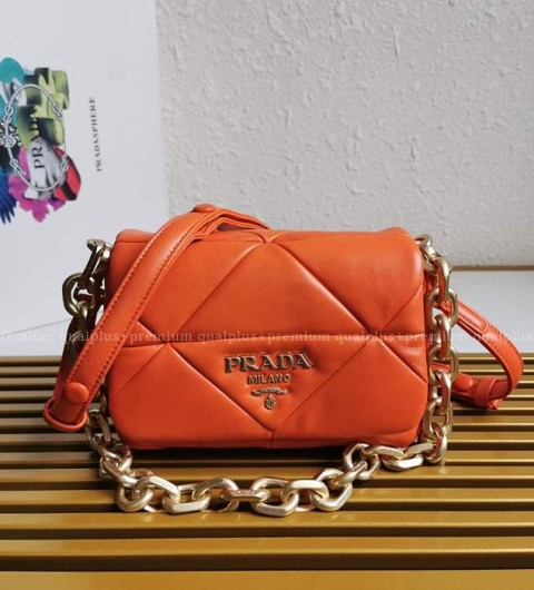 프라다 1BD292 시스템 나파 패치워크 숄더백 스몰