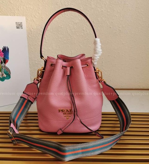 프라다 1BE018 비텔로 다이노 버킷백