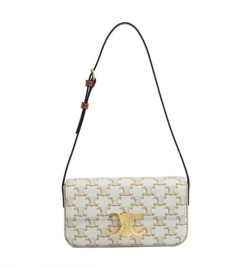 [국내배송] 셀*느 트리오페 숄더백 (탠 /화이트)