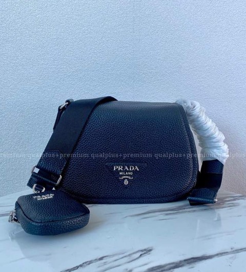 프라다 1BD293 비텔로 포켓 숄더백