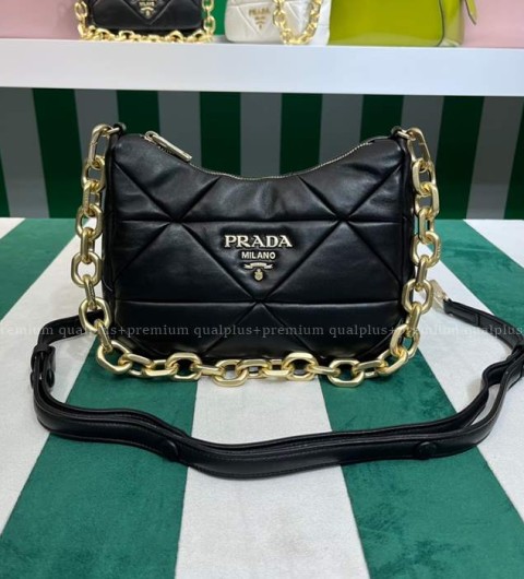 프라다 1BC157 시스템 나파 패치워크 보르샤 숄더백