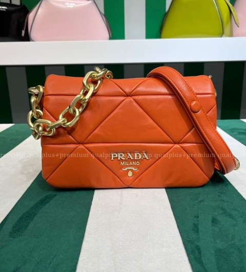 프라다 1BD328 시스템 나파 패치워크 숄더백