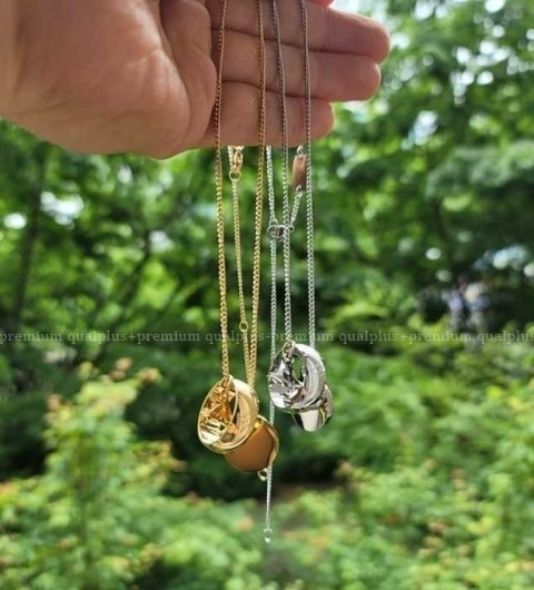 [국내배송] 루*비통 모노그램 참스 목걸이 (2color)