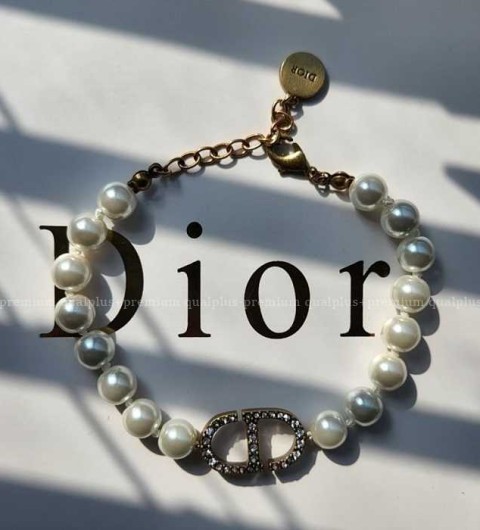 [국내배송] 디* 몽테뉴 진주 CD 팔찌 여성용
