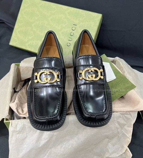 구찌 GG 레더 로퍼 여성용