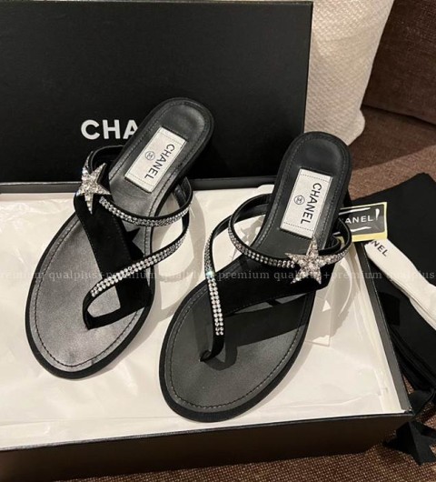 샤넬 스타 슬리퍼 여성용