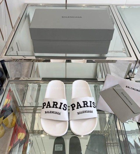 발렌시아가 파리스 슬라이드 슬리퍼 남녀공용