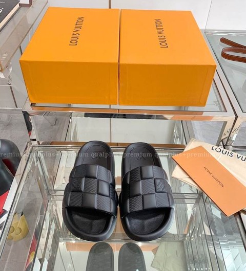 루이비통 다미에 뮬 슬리퍼 남녀공용