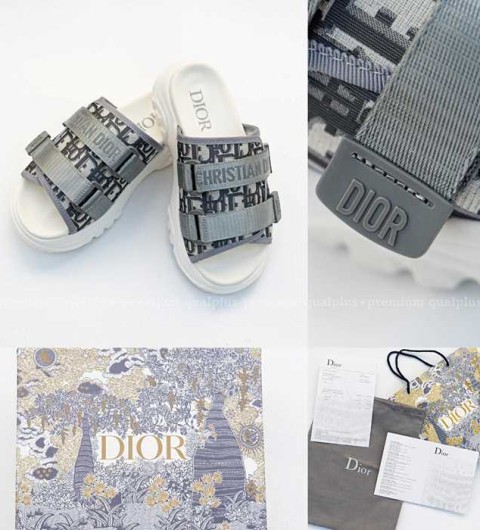 [국내배송] 디* D 원더 오블리크 테크니컬 패브릭 그레이