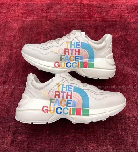 구찌X노스페이스 콜라보 라이톤 스니커즈 남녀공용