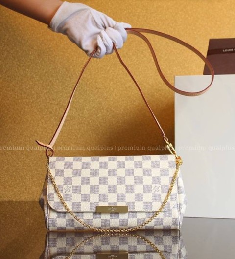 루이비통 N41275 다미에 아주르 페이보릿 숄더백 MM