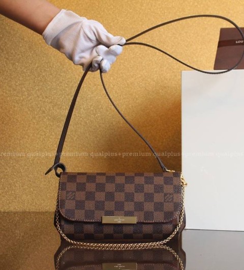 루이비통 N41276 다미에 에벤 페이보릿 숄더백 PM