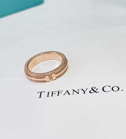 [국내배송] 티*니 더블 T 좁은 버전 반지