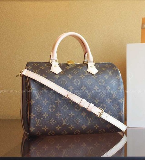 루이비통 M41112 스피디 반둘리에 30 탑 핸들백