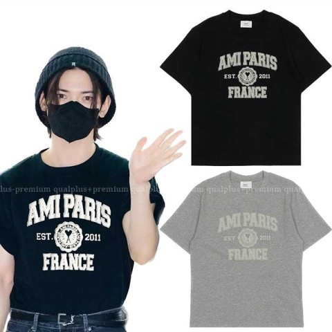 [국내배송] 아* AM* FRANCE 반팔티셔츠 (2color)