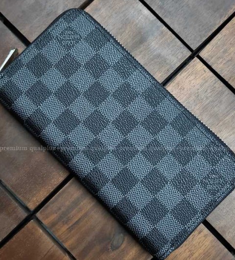 [국내배송] 루*비통 다미에 지퍼 장지갑 여성용