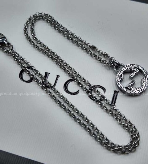 [국내배송] 구* 인터로킹 G 펜던트 목걸이 남녀공용