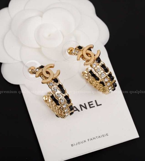 샤넬 체인 CC 이어링 귀걸이
