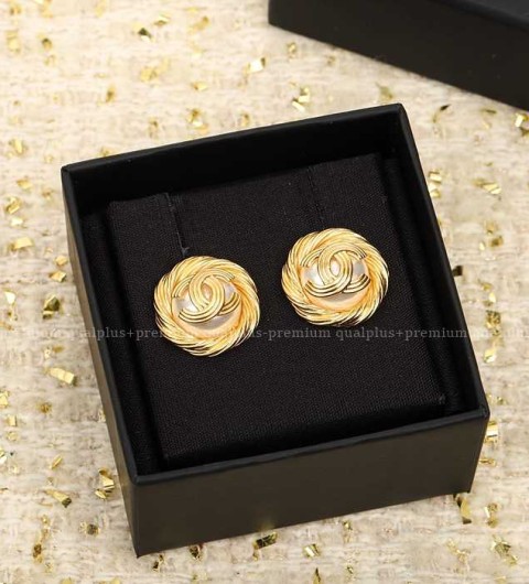 샤넬 빈티지 CC 이어링 귀걸이 여성용