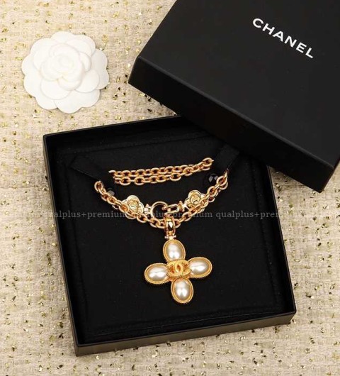 샤넬 빈티지 CC 네크리스 목걸이 여성용