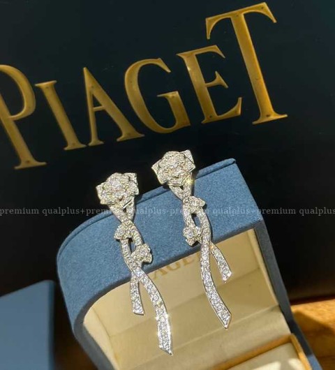 피아제 로즈 이어링 귀걸이 여성용