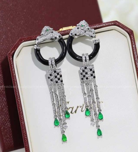 까르띠에 하이 주얼리 이어링 귀걸이 여성용