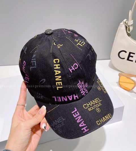 샤넬 데님 볼캡