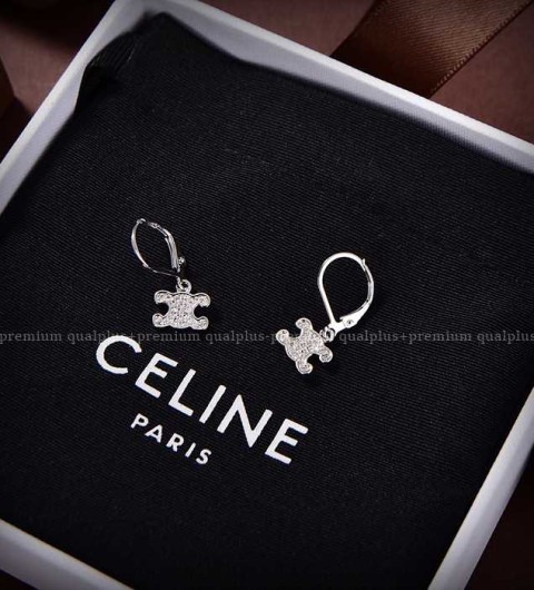 셀린느 트리오페 라인스톤 귀걸이 여성용