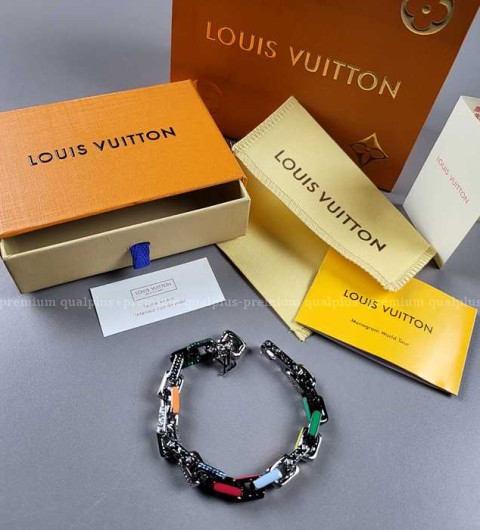 [국내배송] 루*비통 멀티컬러 팔찌