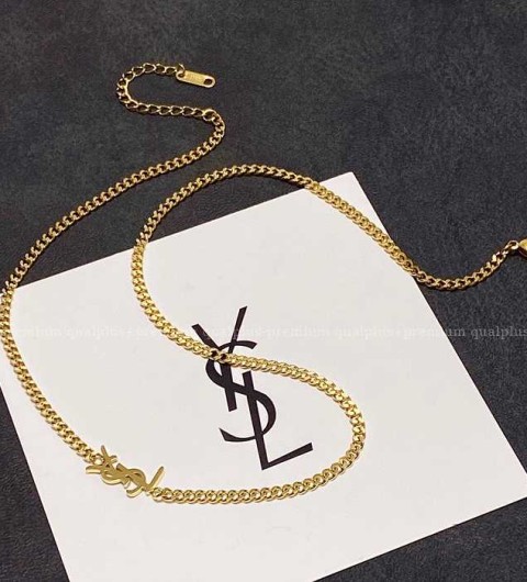 입생로랑 YSL 체인 네크리스 목걸이