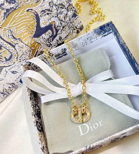 디올 CD 큐빅 목걸이