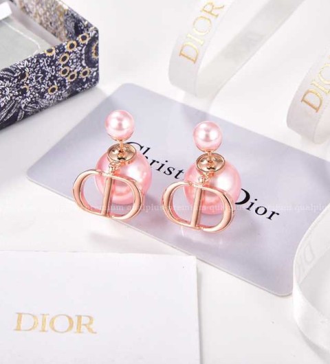 디올 CD 진주 귀걸이