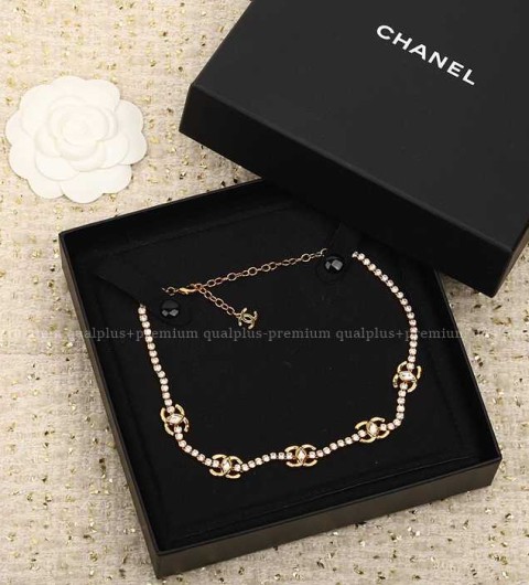 샤넬 CC 빈티지 체인 초커 네크리스 목걸이