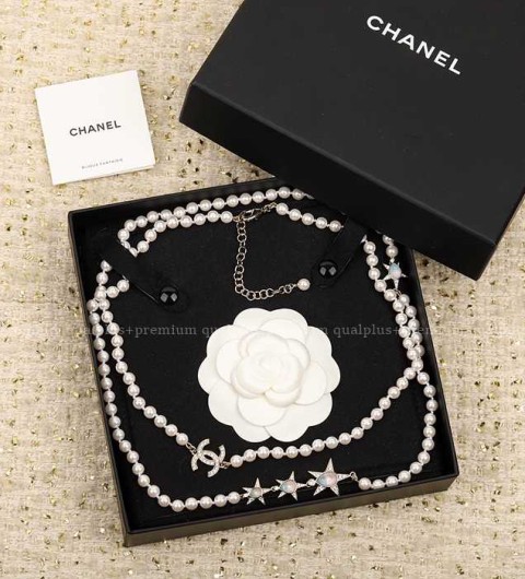 샤넬 CC 스타 진주 목걸이