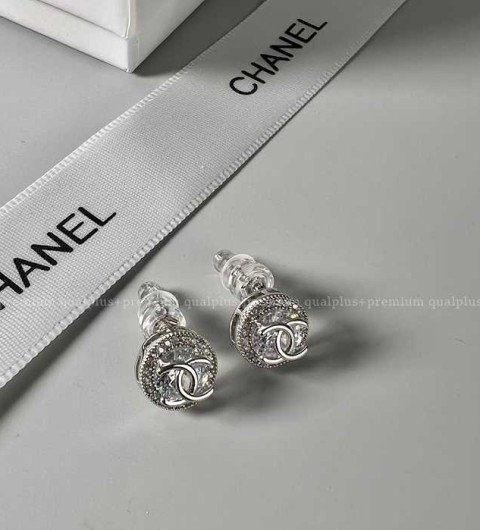 샤넬 CC 크리스탈 이어링 귀걸이