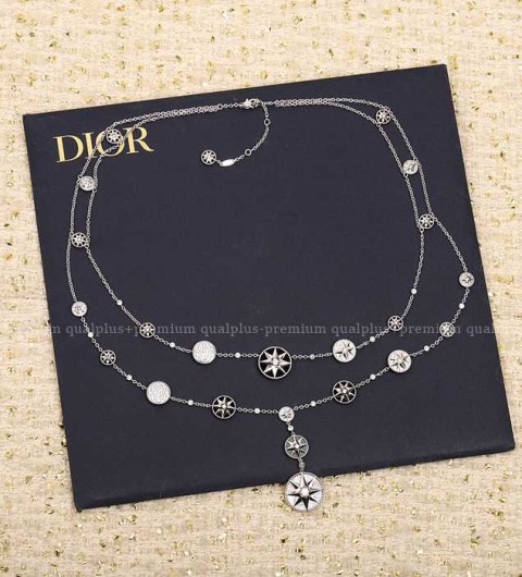 디올 로즈드방 나침판 목걸이